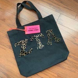 NWOT! ZTA Zeta Tau Alpha Tote Bag